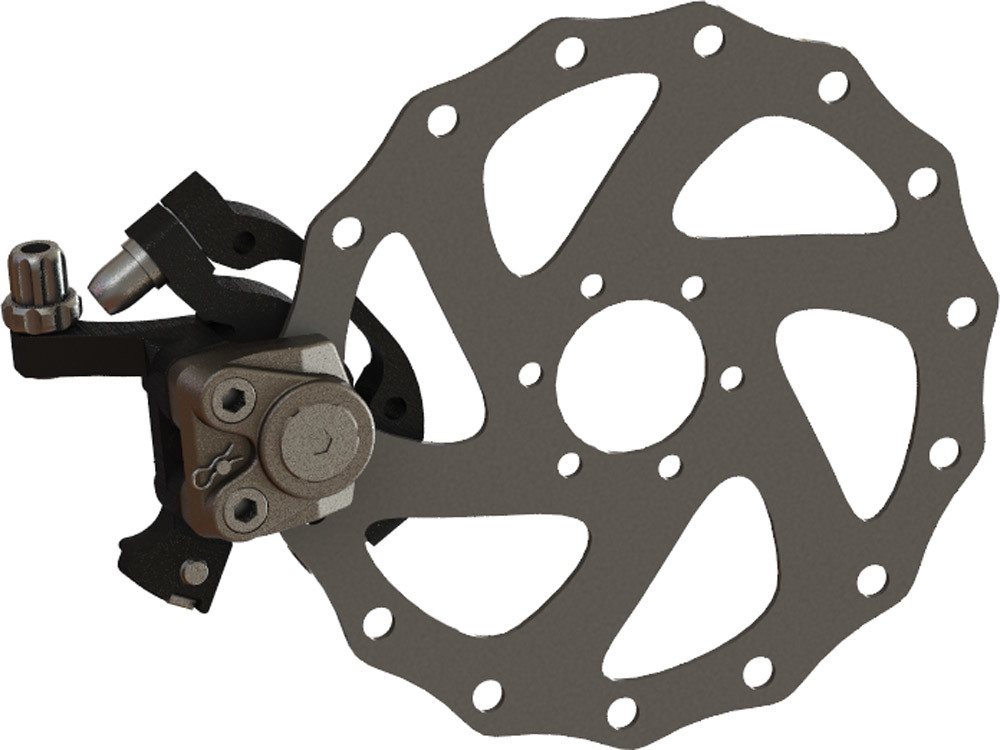 Qeridoo Scheibenbremsen Nachrüstset ab 2018 - Silver