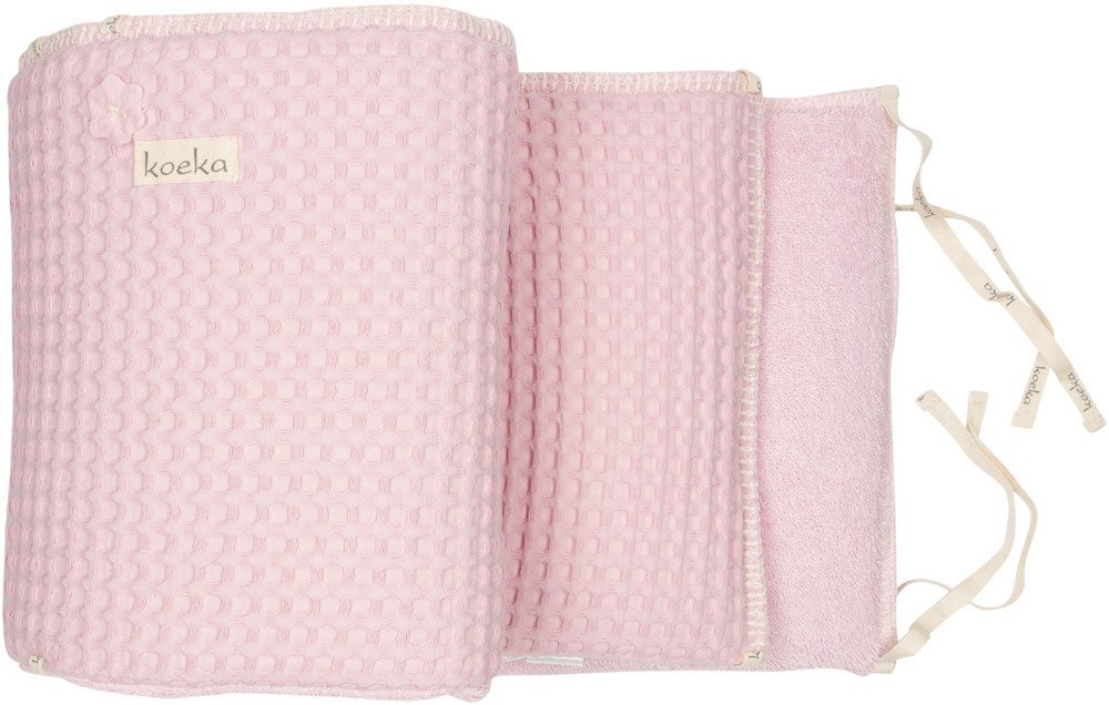 koeka Bett-/Laufgitternest Amsterdam old baby pink