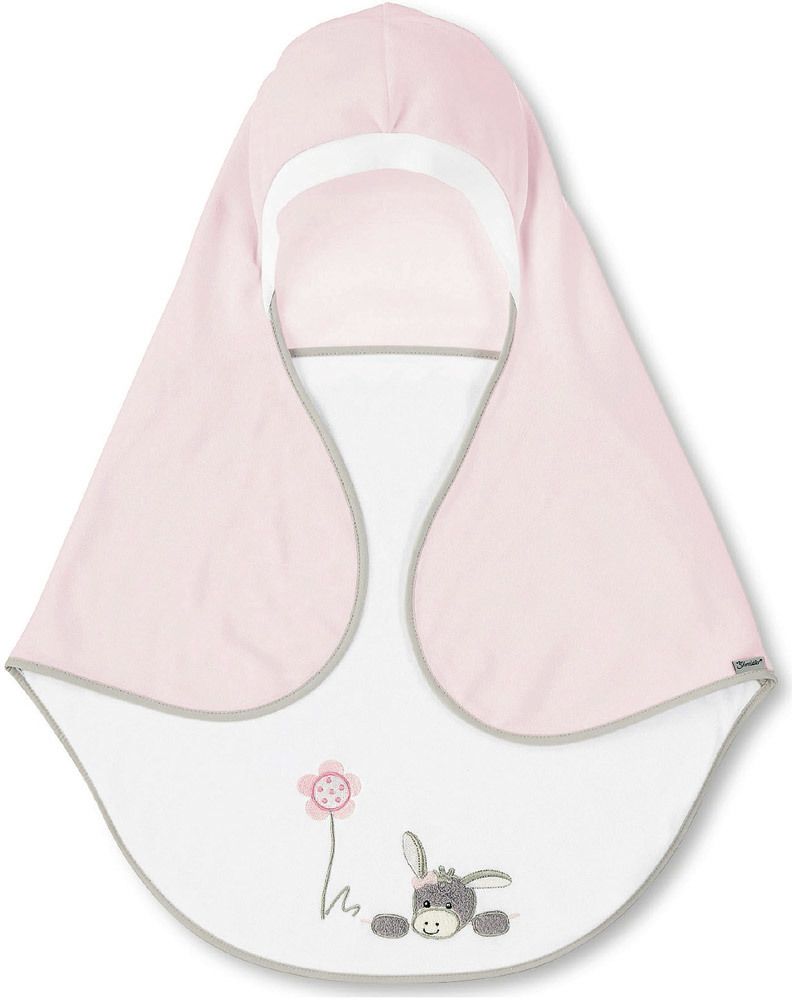 Sterntaler Newborn Einschlagdecke mit Kapuze 100x100 original