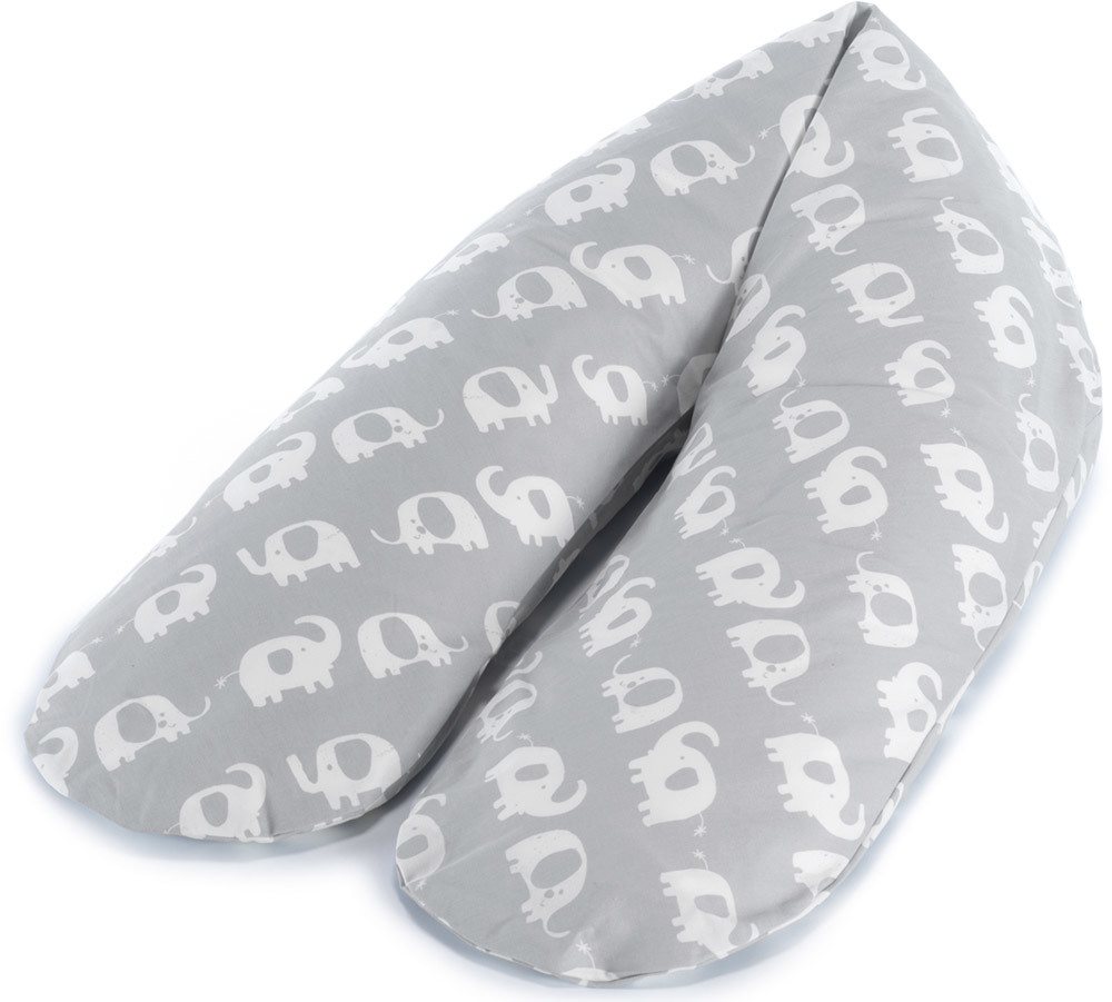 Theraline Komfort Stillkissen Bezug Muster Elefantenherde