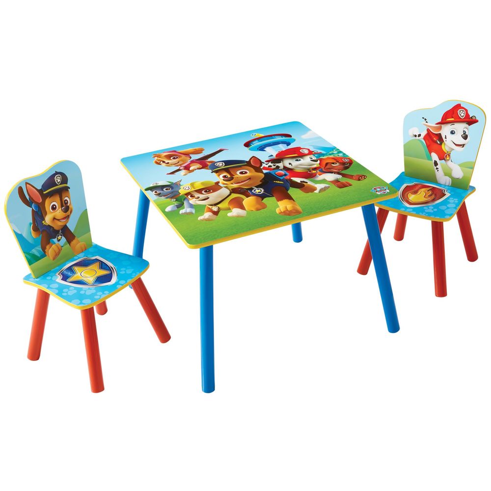 Moose Toys Kindersitzgruppe Paw Patrol Tisch und 2 Stühle Set Paw Patrol