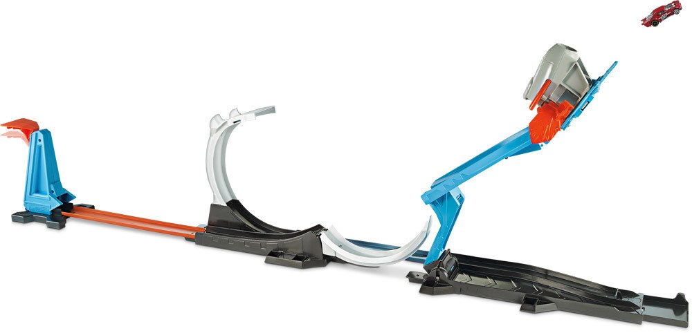 Hot Wheels Stunt Builder Raketenstart-Challenge Stunt Builder Raketenstart-Challenge (FLK60)