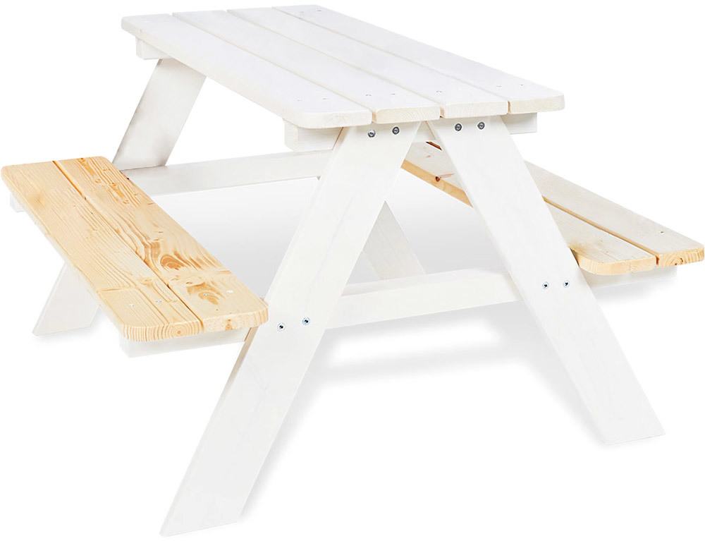 Pinolino Kindersitzgarnitur 'Nicki für 4' weiß (201611)