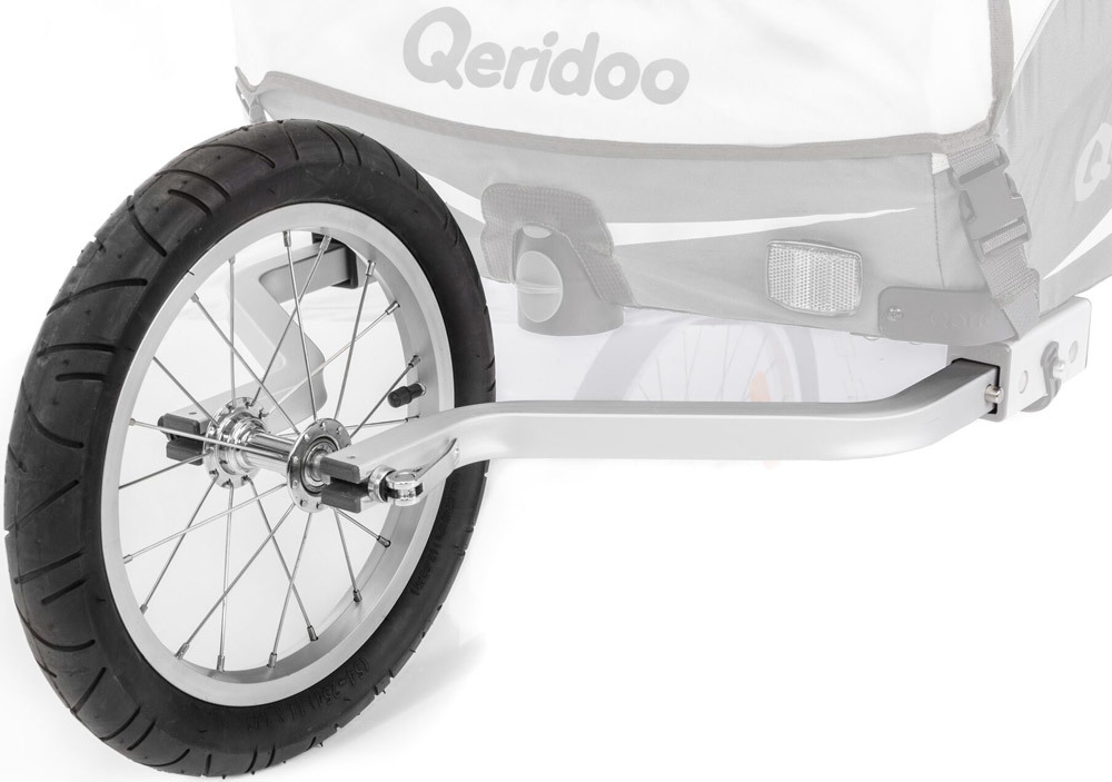 Qeridoo 14" Joggerrad mit Gabelsystem für Einsitzer 2017/2018