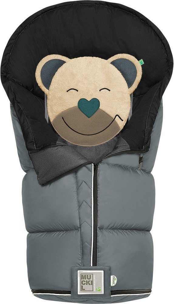 Odenwälder Fusssack Mucki L "classic" 6-36 Monate stone