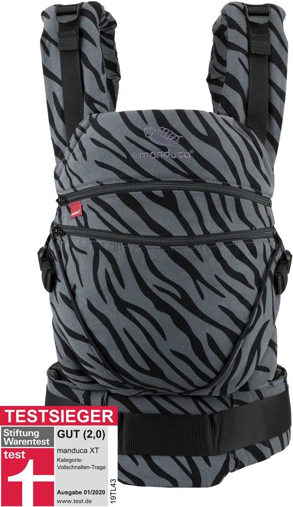 manduca Babytrage XT LimitedEdition Zebra/Print, 0-5 Jahre