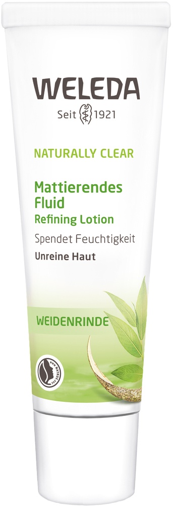 Weleda Naturally Clear Mattierendes Fluid Weidenrinde, 30 ml