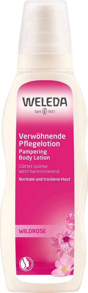 Weleda Wildrose Verwöhnende Pflegelotion Wildrose Pflegelotion, 200 ml