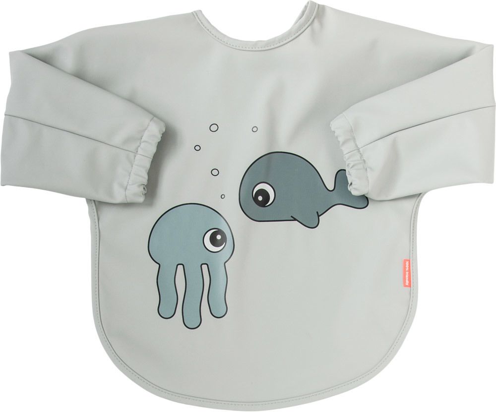 Done by Deer Ärmellätzchen Sea Friends 6-18m Grey