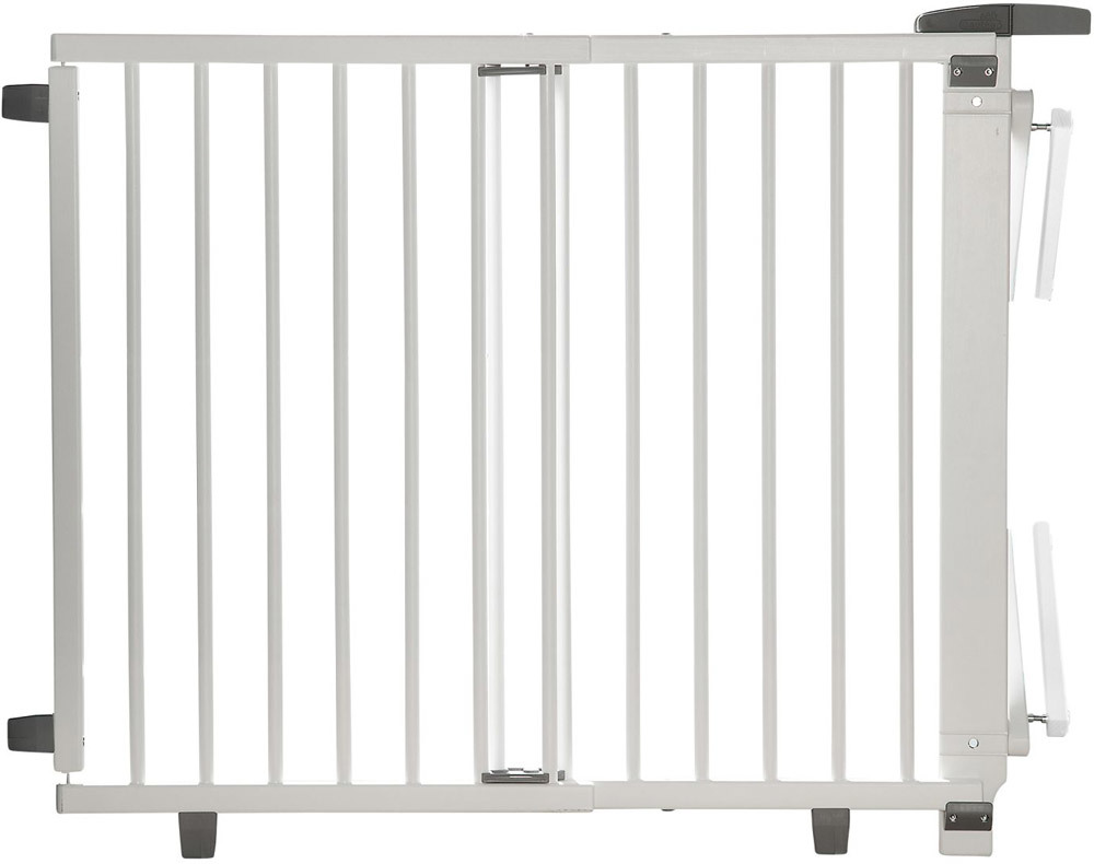 Geuther Schwenk-Treppenschutzgitter Plus weiß 95 - 135 cm