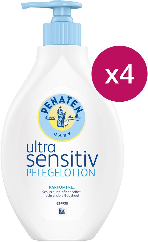 Penaten Ultra Sensitiv Pflegelotion Ultra Sensitiv Pflegelotion, 4 x 400 ml