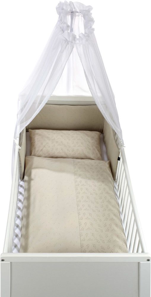 ALVI Bettset Starfant Bettwäsche 40x60+100x135 cm + Nestchen + Himmel