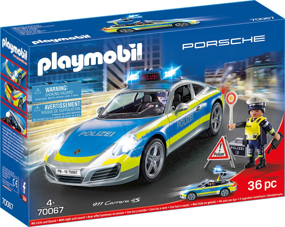 playmobil® Ghostbusters - 70067 - Porsche 911 Carrera 4S Polizei Porsche 911 Carrera 4S Polizei (70067)
