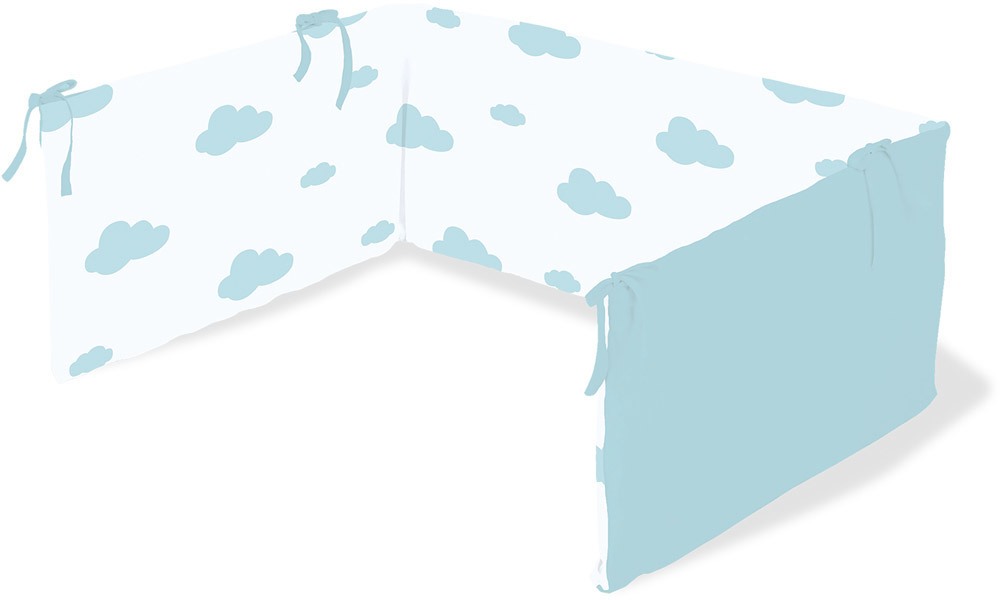 Pinolino Nestchen Wölkchen hellblau