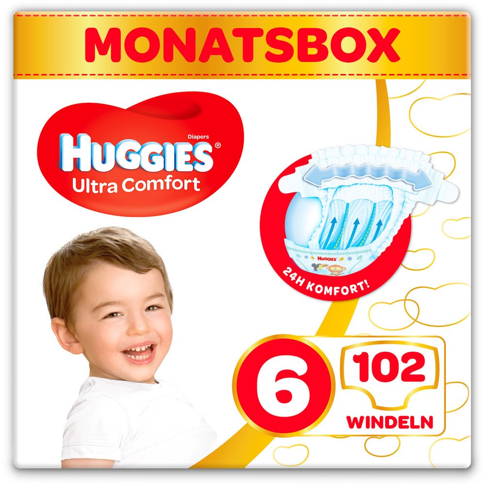 Huggies Windeln Talla 6 102 uds