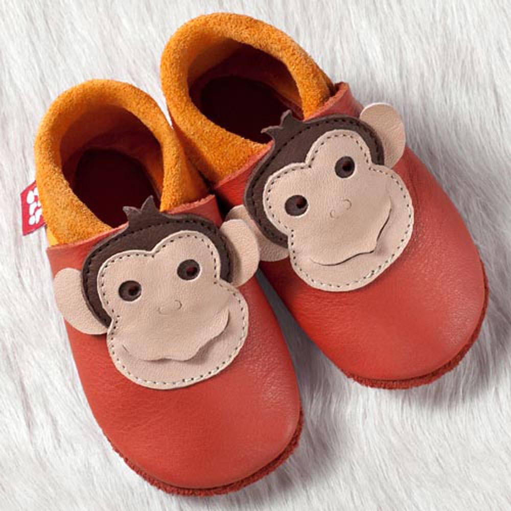 Pololo Krabbelschuhe - King Lui 20-21 orange mango