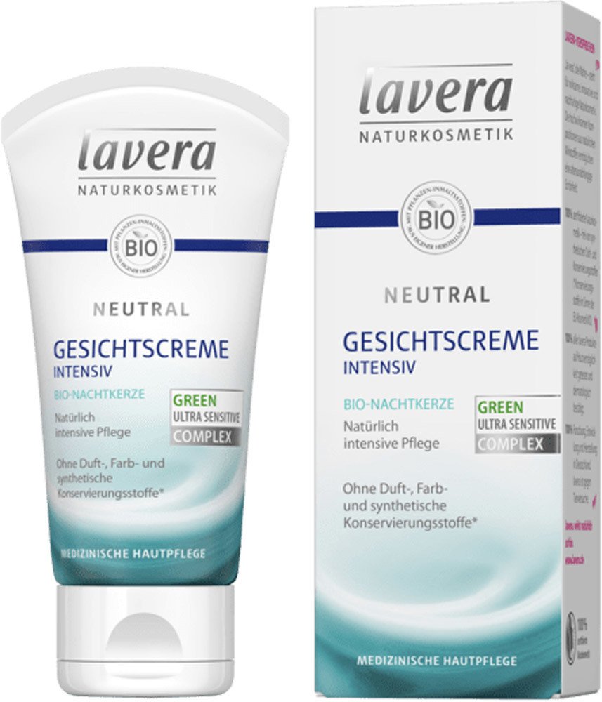 Lavera Neutral Gesichtscreme Bio-Nachtkerze, 50 ml