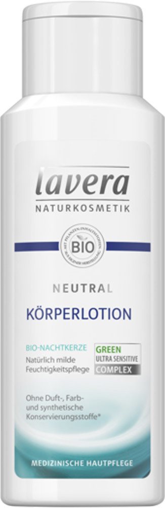 Lavera Neutral Körperlotion Bio-Nachtkerze, 200 ml