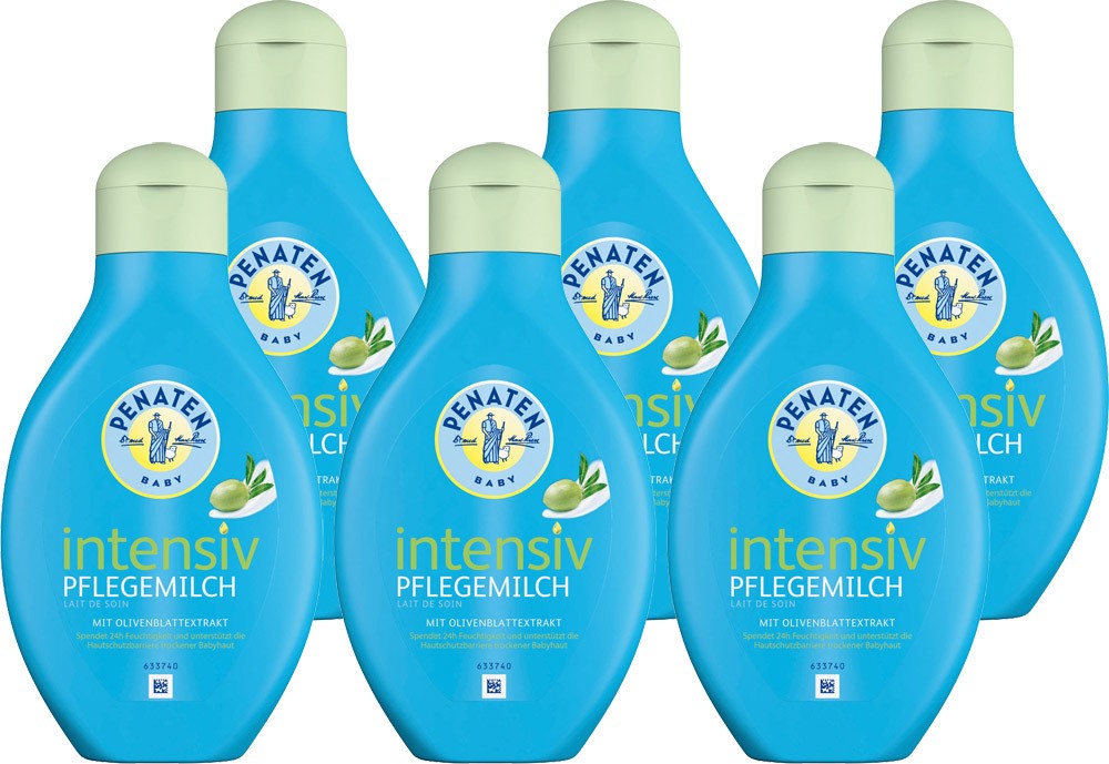 Penaten Intensiv Pflegemilch Intensiv Lotion, 400 ml, 6 Stück