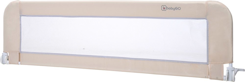 BabyGO Bettgitter 150 cm beige