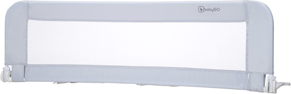 BabyGO Bettgitter 150 cm grau
