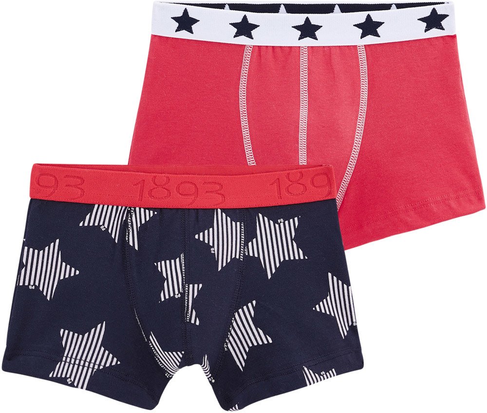 Petit Bateau Doppelpack Boxershort - Sterne 92 MULTICOLOR