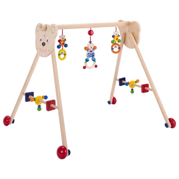 Heimess Baby-Fit 2 in 1 Herzbär Greif-/Spieltrainer & Lauflernhilfe (739474)