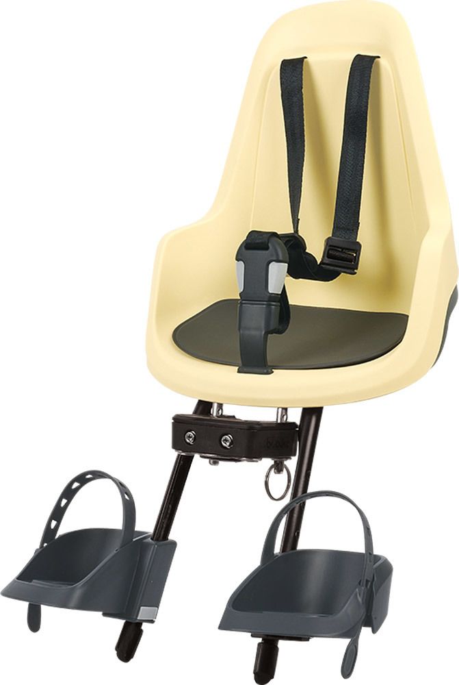 Bobike Velositz GO Mini Lemon Sorbet - Montage am Lenker