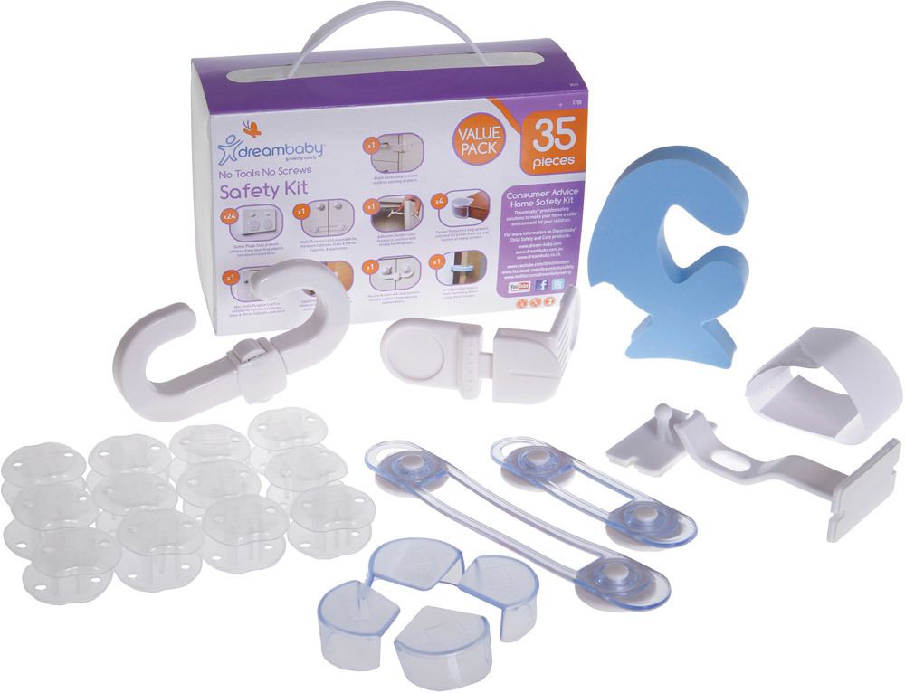 Dreambaby® Home Safety Kit - Kindersicherheitsset 35-teilig weiß, 35 Teile
