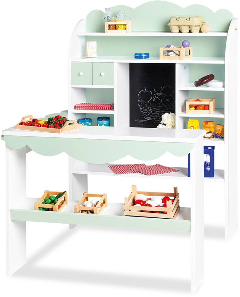 Pinolino Kaufladen Wilma weiß und pastellgrün (223444)