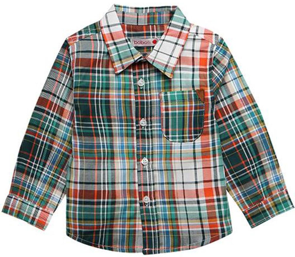 Chemise Carreaux Bebe Garcon Multicolore Boboli Acheter Maintenant En Ligne Bebitus Fr