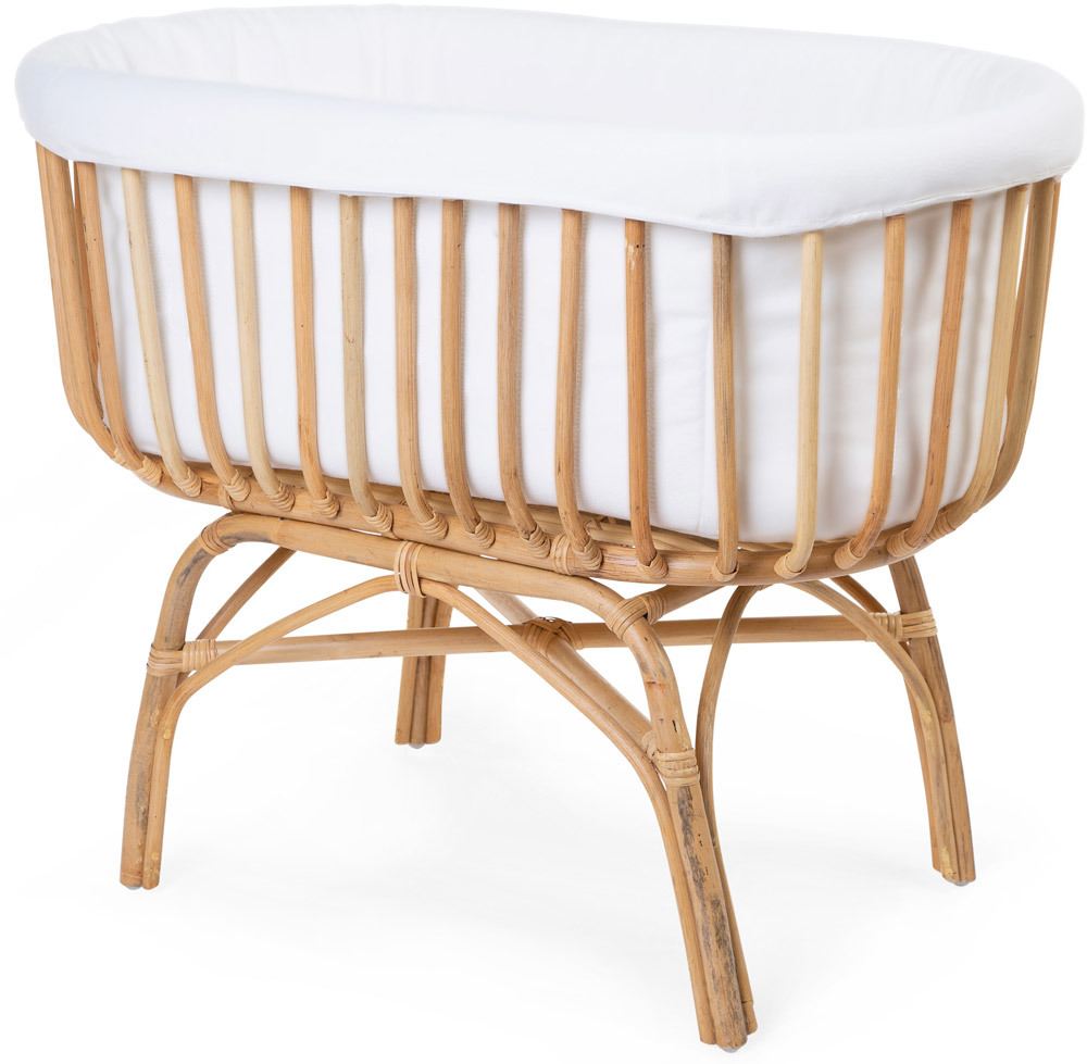 Childhome Nestchen für Rattan Wiege weiss