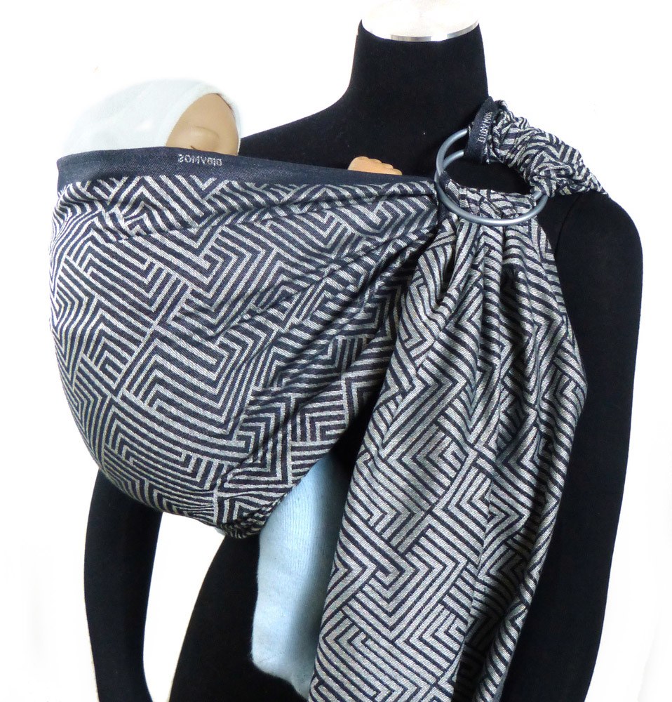 DIDYMOS Babytrage DidySling Metro Seide Metro Seide