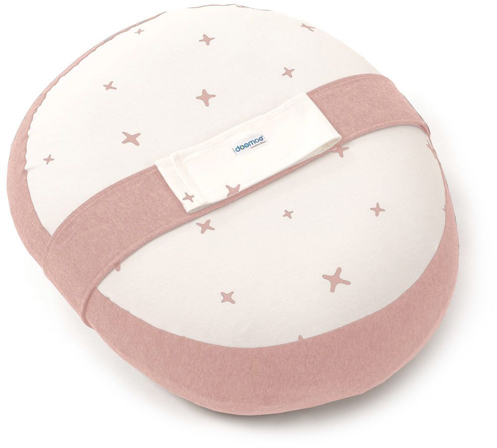 doomoo Relax Bezug für Stillkissen Buddy oder Softy Stars rosa