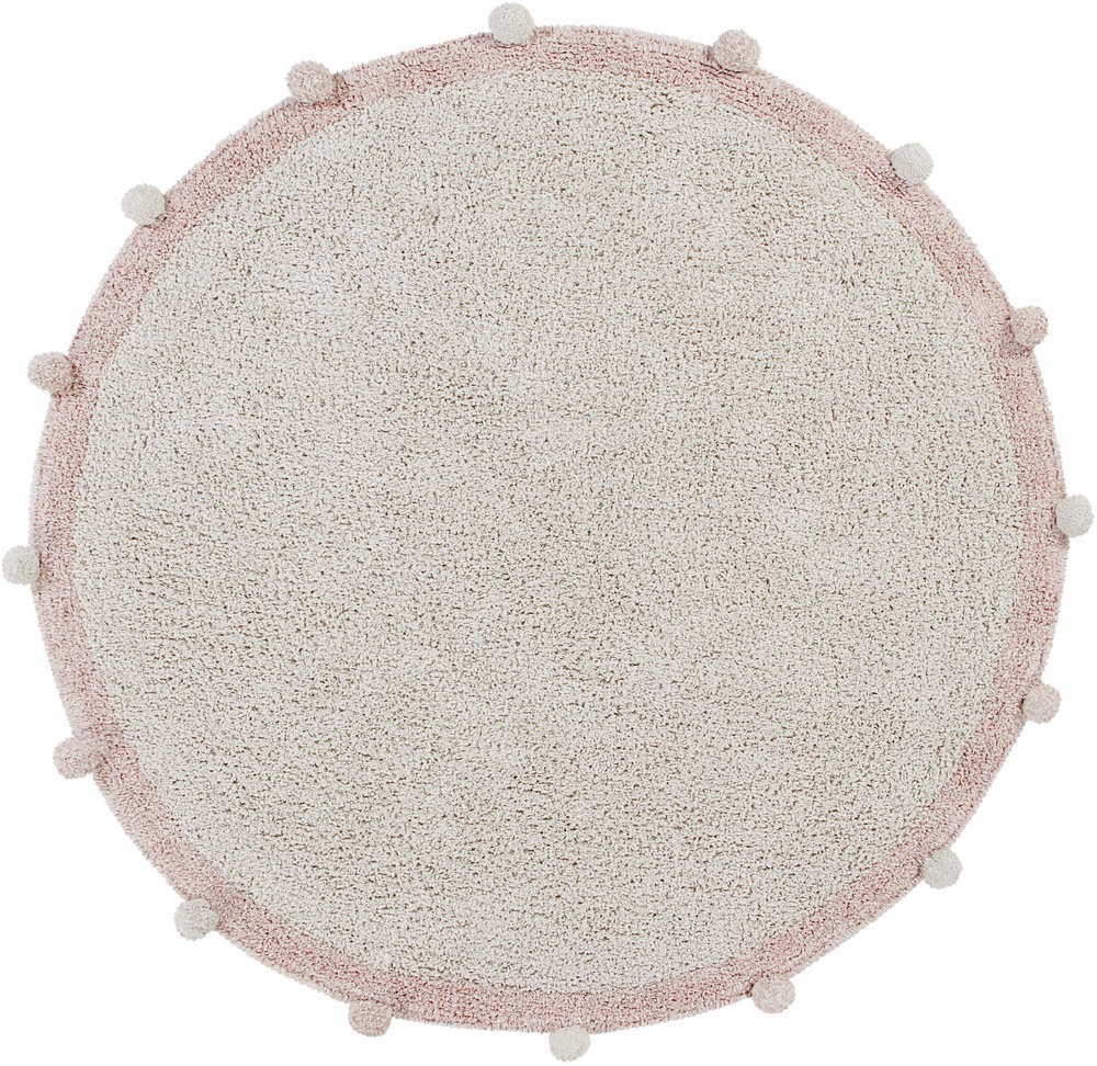 Lorena Canals Teppich Bubbly ø 120 cm Natural - Vintage Nude