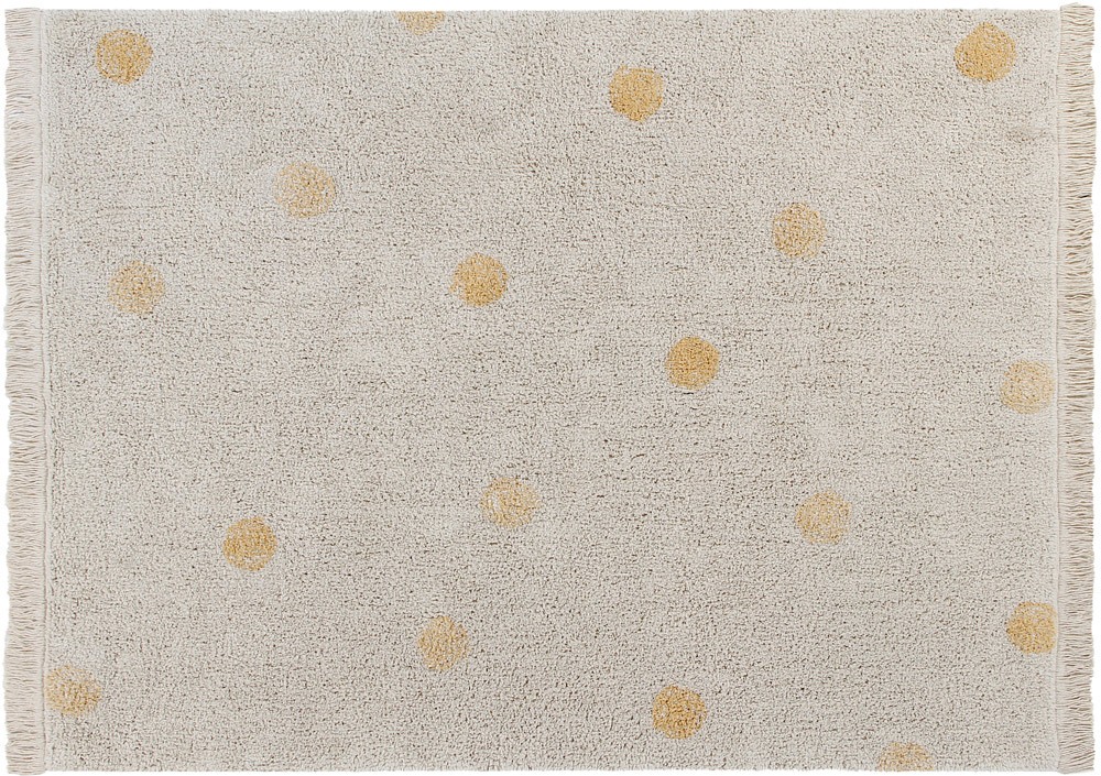 Lorena Canals Teppich Hippy Dots Honey