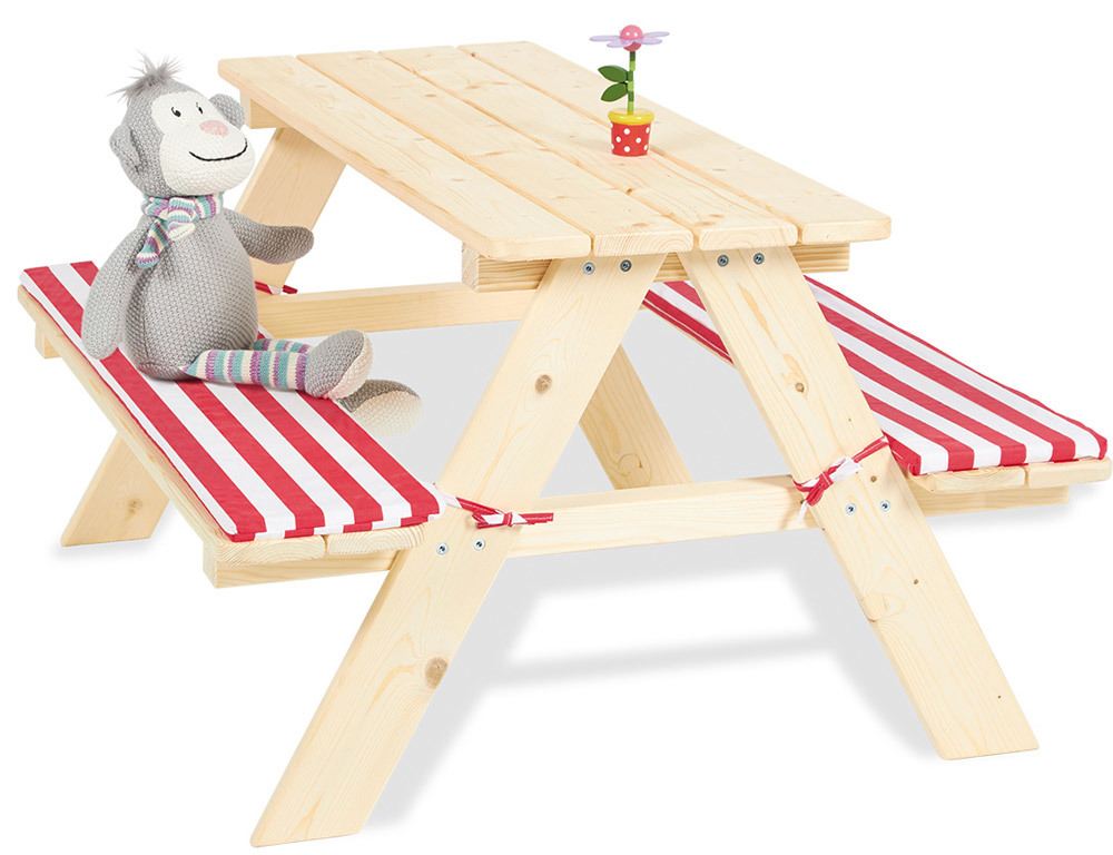 Pinolino Kindersitzgarnitur Matsch-Nicki für 4 natur (201093)