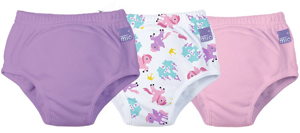 Bambino Mio Töpfchen-Trainingshose Mädchen mixed Pegasuspalast Mädchen mixed Pegasuspalast, 2-3 Jahre, 3er Packung