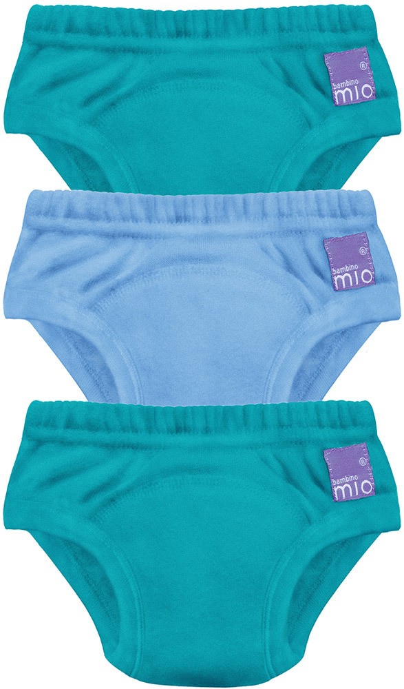 Bambino Mio Töpfchen-Trainingshose Junge mixed blau Junge mixed blau, 18-24 Monate, 3er Packung