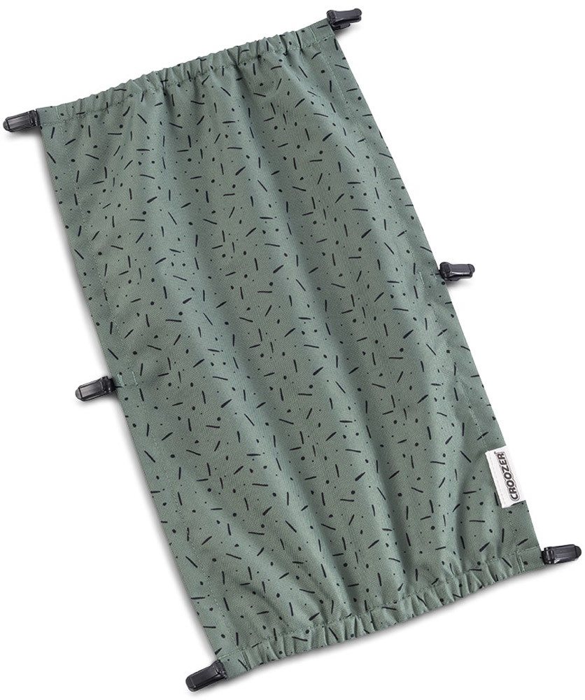 Croozer Sonnenschutz für Kid Vaaya 1 für Kid Vaaya 1, Jungle green/black