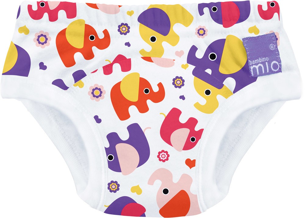 Bambino Mio Töpfchen-Trainingshose Mädchen mixed elefant pink Mädchen mixed elefant pink, 18-24 Monate, 3er Packung