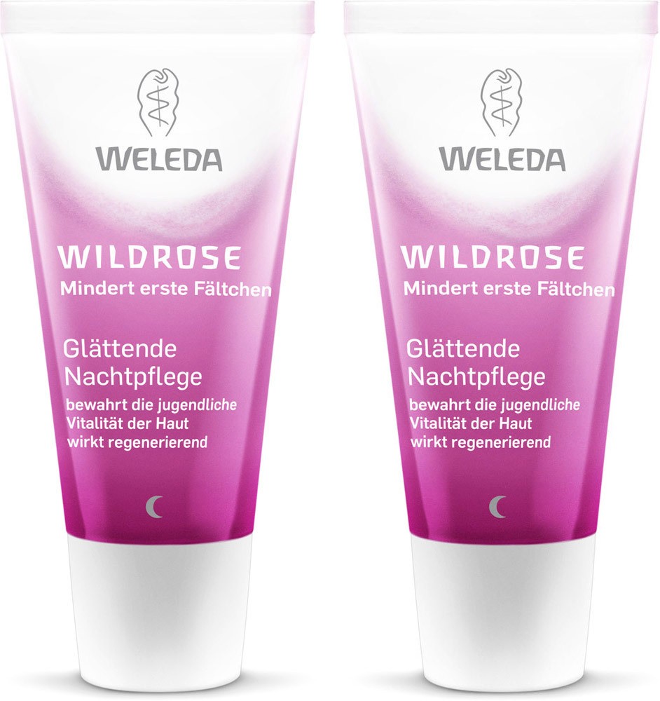 Weleda Wildrose Glättende Nachtpflege Glättende Nachtpflege (30 ml), 2 Stück