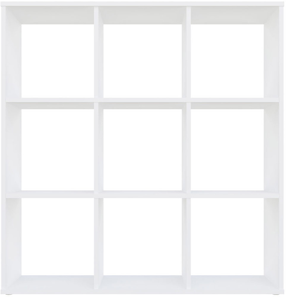 Polini Home Raumteiler 9 Fächer Weiß