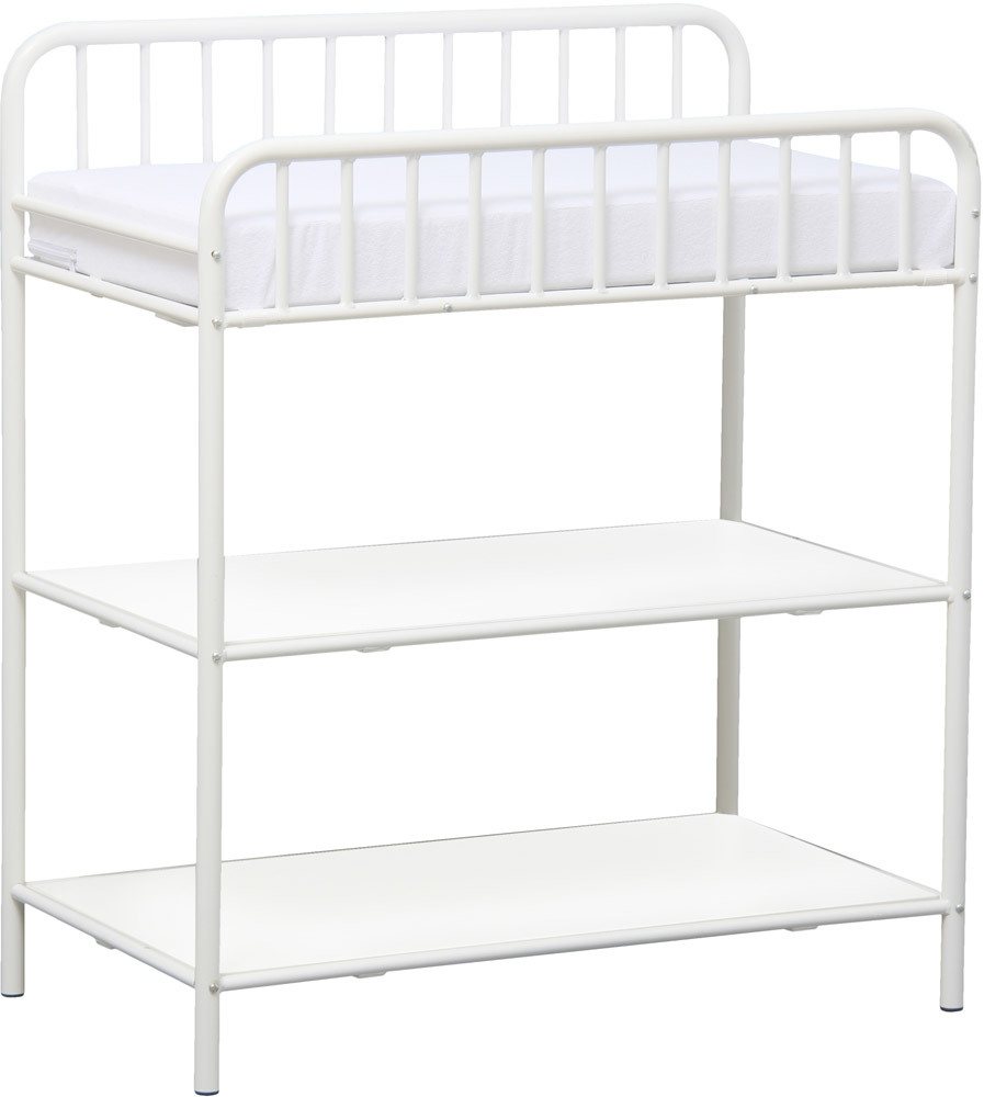 Polini Kids Wickeltisch Vintage aus Metall Weiß