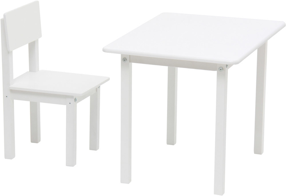 Polini Kids Kindersitzgruppe Simple Weiß