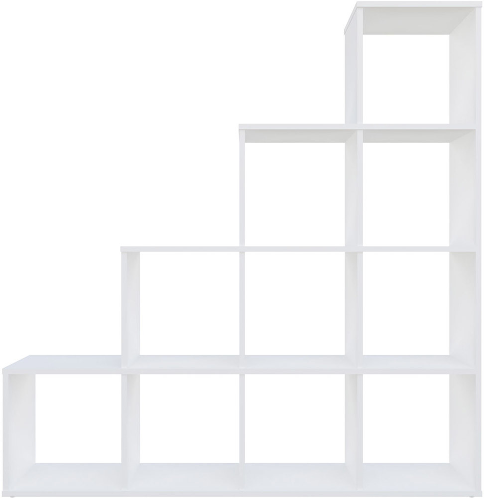 Polini Home Raumteiler 10 Fächer Weiß