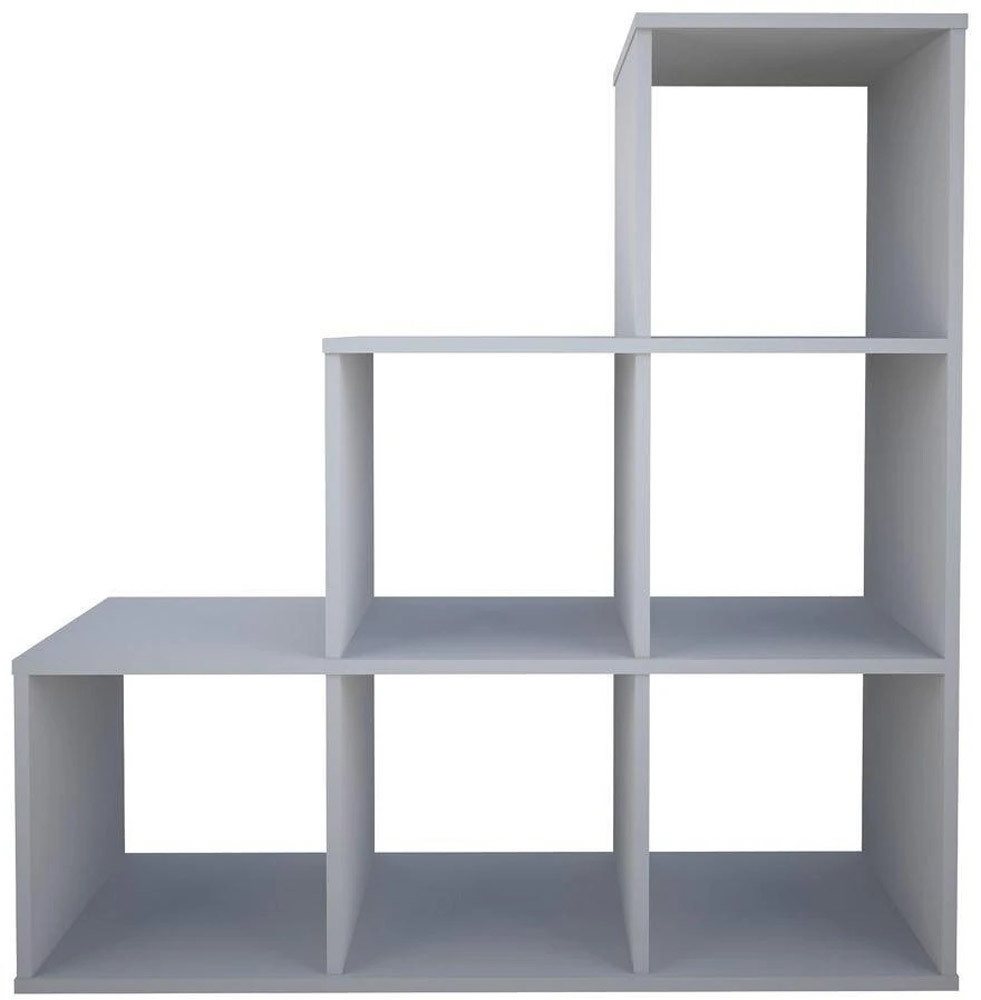 Polini Home Raumteiler 6 Fächer Weiß