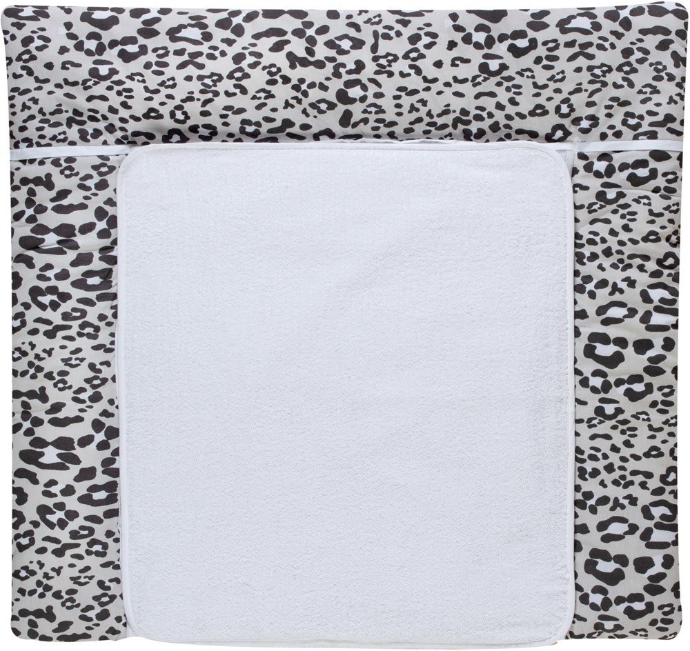 Schardt Wickelauflage mit abnehmbarem Frotteebezug Leo 80 x 75 cm Leo Grey