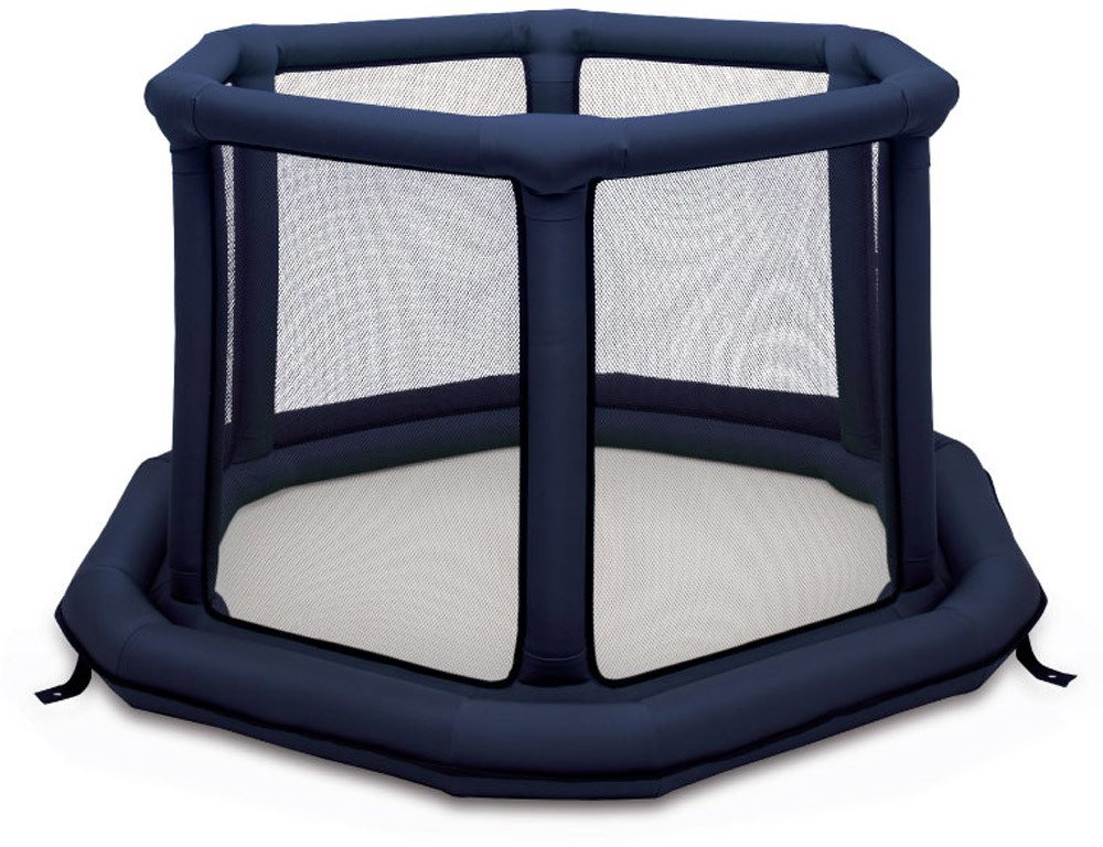 EverEarth Aufblasbarer Laufstall blau