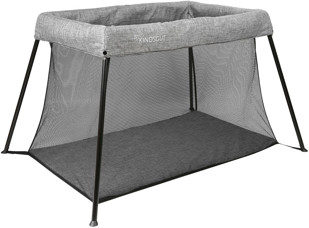 Kindsgut Laufstall dunkelgrau